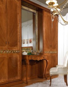 Шкаф BELLE EPOQUE (Casa +39) 6 дверей 2 зеркала, с туалетным столиком 413 L. 305 x 65  H. 250 в Москве - 363000 руб