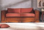 Кресло Montalcino (Bakkoko), обивка кожа - ткань 1467V2/С L. 119 x P 100  H 75